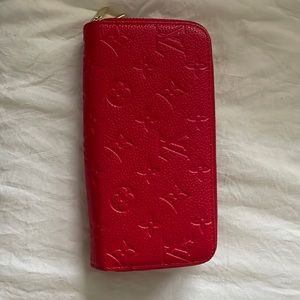 Red wallet